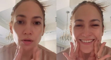 Jennifer Lopez, sem o uso de filtro nem maquiagem