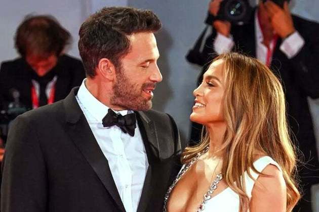 Jennifer Lopez casou-se em 2022 com o ator Ben Affleck.