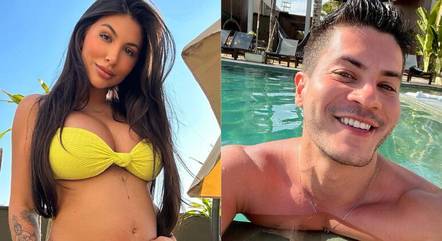 Jheny Santucci e Arthur Aguiar estão à espera de um filho 