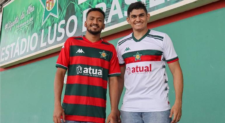 Volante Jhonnatan e atacante Júnior Pirambu vestirão a camisa da Portuguesa-RJ no Cariocão
