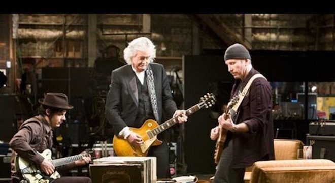 Jimmy Page, The Edge e Jack White