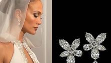 Jennifer Lopez usa brincos de R$ 10 milhões em casamento 