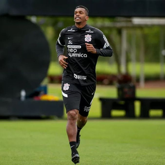 Jô durante a semifinal do Campeonato Paulista de 2022