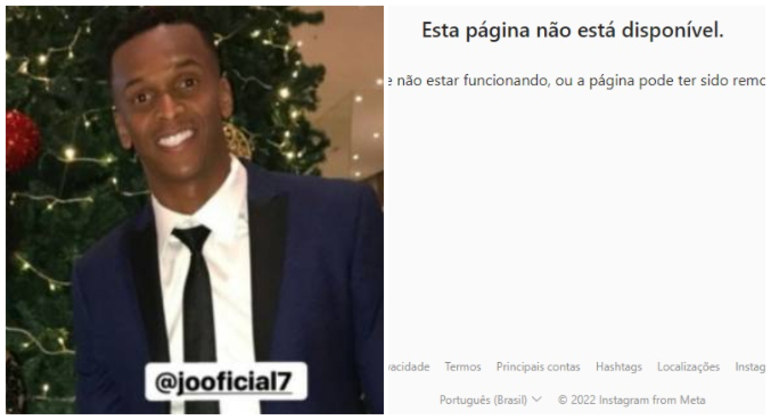 Diante da repercussão de toda polêmica, Jô preferiu ficar off e se afastar das redes sociais. O ex-Corinthians desativou o perfil que tinha no Instagram 