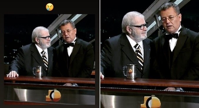 Garçom de Jô Soares por 27 anos, Alex se emociona ao publicar foto antiga com o apresentador 
