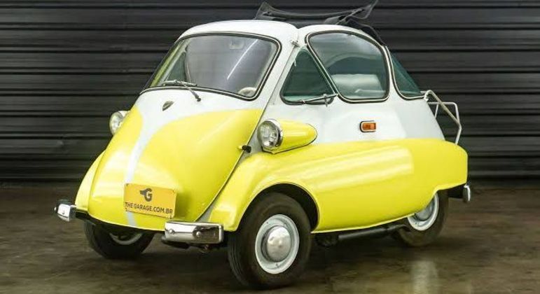 Seu carro era amarelo e foi adquirido no início dos anos 1960