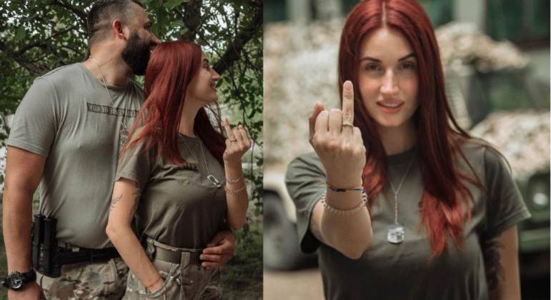 Joana d’Arc ucraniana vai se casar com colega do Exército que conheceu durante a guerra
