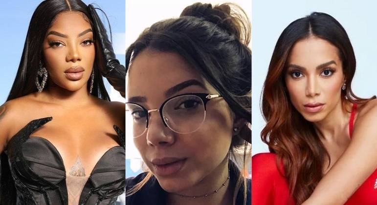 Joana Reis e Ludmilla + AnittaA modelo chegou a virar assunto nas redes sociais quando os internautas disseram que ela seria uma mistura de Anitta e Ludmilla. A influenciadora ganhou o apelido de 