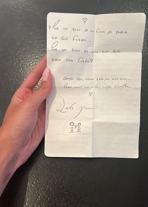 Joana postou a suposta carta de Daniel Alves

