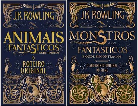 Joanne ainda foi autora de outras produções como: 'Monstros Fantásticos e Onde Encontrá-los', 'Uma Morte Súbita', 'O Chamado do Cuco', 'Histórias de Hogwarts: Poder Político e Poltergeists Petulantes' , 'Hogwarts: Um Guia Imperfeito e Impreciso', 'Animais Fantásticos' (foto).