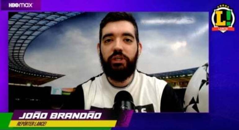 João Brandão - live do LANCE!
