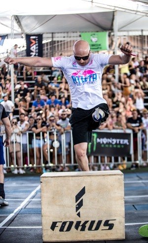 João Saci treina crossfit