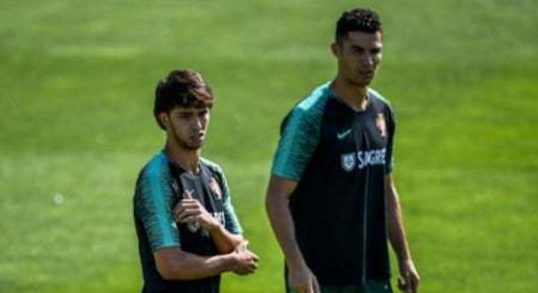 João Félix e Cristiano Ronaldo - Portugal