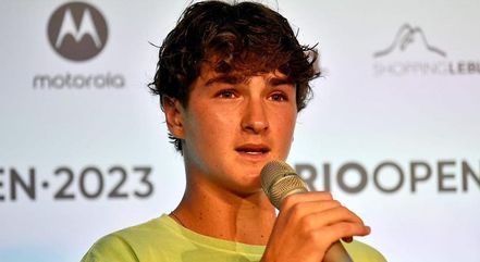 João Fonseca foi eleito campeão da temporada juvenil