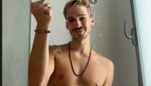 Filho de Leonardo, João Guilherme posa nu para responder a pergunta de fã nas redes sociais 