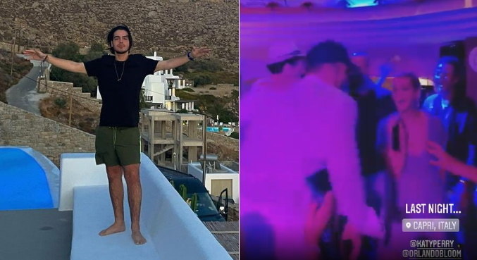 Antes de ir para a Itália, João Guilherme Silva curtiu também Mykonos, na Grécia