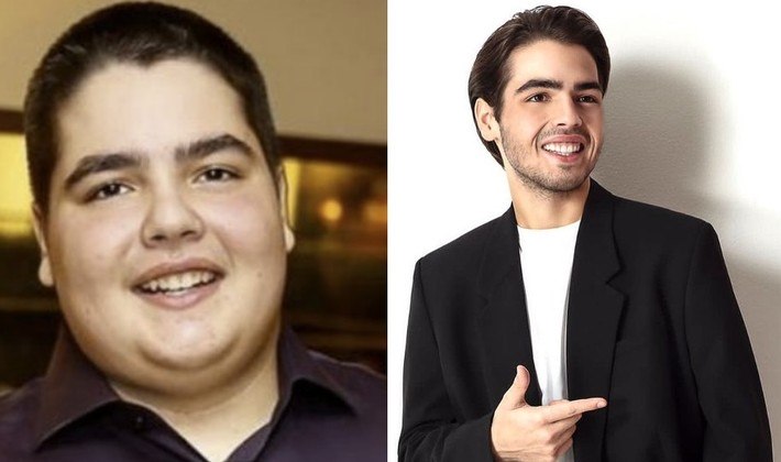 Quem seguiu os passos de Faustão foi seu filho, João Guilherme Silva, que realizou a cirurgia em maio de 2020 e perdeu quase 80 kg. 