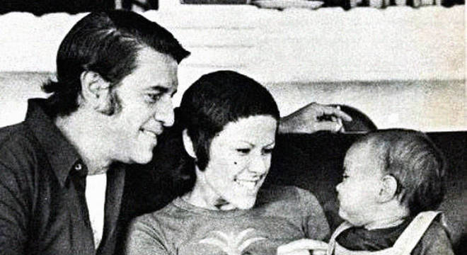 Ronaldo Bôscoli, Elis e o bebê João Marcello