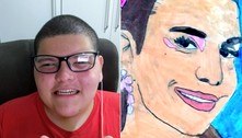 Jovem autista desenha famosos e bomba na internet com seu talento