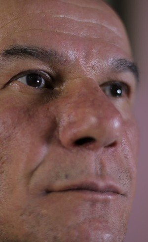 O segurança e bombeiro civil João Romualdo (Edu Garcia/R7)