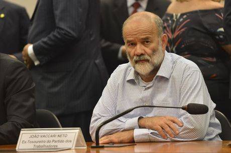 O ex-tesoureiro do PT João Vaccari Neto 