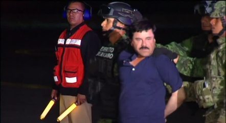 El Chapo foi capturado no México