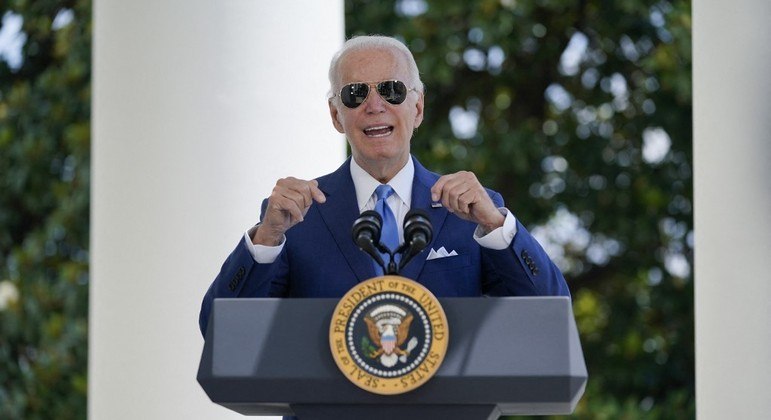 Joe Biden demonstrou preocupação com as contínuas manobras da China em torno de Taiwan