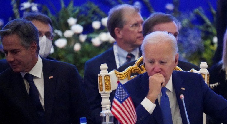Presidente norte-americano durante encontro do ASEAN

