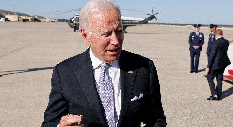 Presidente Joe Biden falou com a imprensa antes de viagem ao estado da Pensilvânia