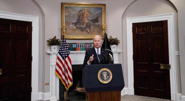 O presidente dos EUA, Joe Biden, declara que o país enviará nova ajuda financeira à Ucrânia