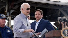 Joe Biden visita a Flórida após devastação causada pelo furacão Ian