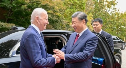 Joe Biden e Xi Jinping se encontraram em Washington nesta quarta-feira (15)