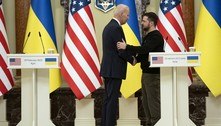 Biden anuncia novas entregas de armas à Ucrânia em visita-surpresa a Kiev