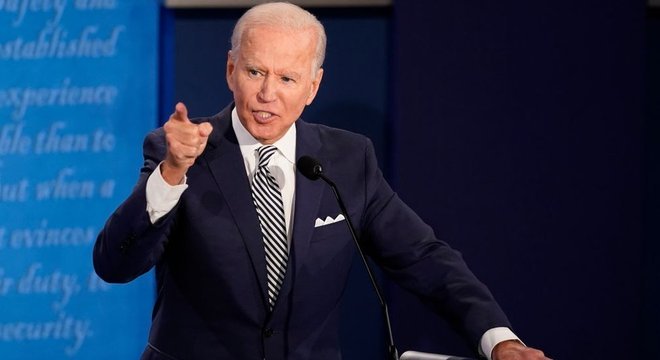 Joe Biden em debate da Fox News