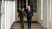 Volodmir Zelenski chega aos EUA para encontro com Joe Biden