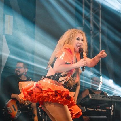 Um mês depois do ocorrido, a cantora deu início à turnê Isso É Calypso, no Rio de Janeiro, e comentou sobre o assunto durante apresentação: 
