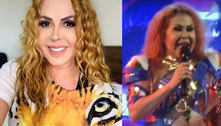 Joelma faz piada com rosto inchado: 'Estou a cara do Quico' 