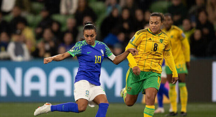 Marta se despediu da Copa após empate contra a Jamaica