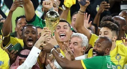 Cristiano Ronaldo fez dois gols na final da Liga dos Campeões Árabes
