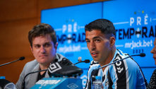 Suárez fala de dores no joelho e confirma que fica no Grêmio até dezembro