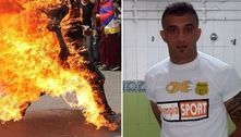 Acusado de terrorismo, Nizar Issaoui, jogador de futebol tunisiano, ateia fogo em si mesmo