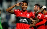 Vitinho (28 anos) - Clube: Flamengo - Posição: atacante - Valor de mercado: 5 milhões de euros (R$ 28,4 milhões)