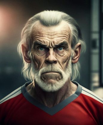 Jogadores de futebol e suas versões idosas: Gareth Bale