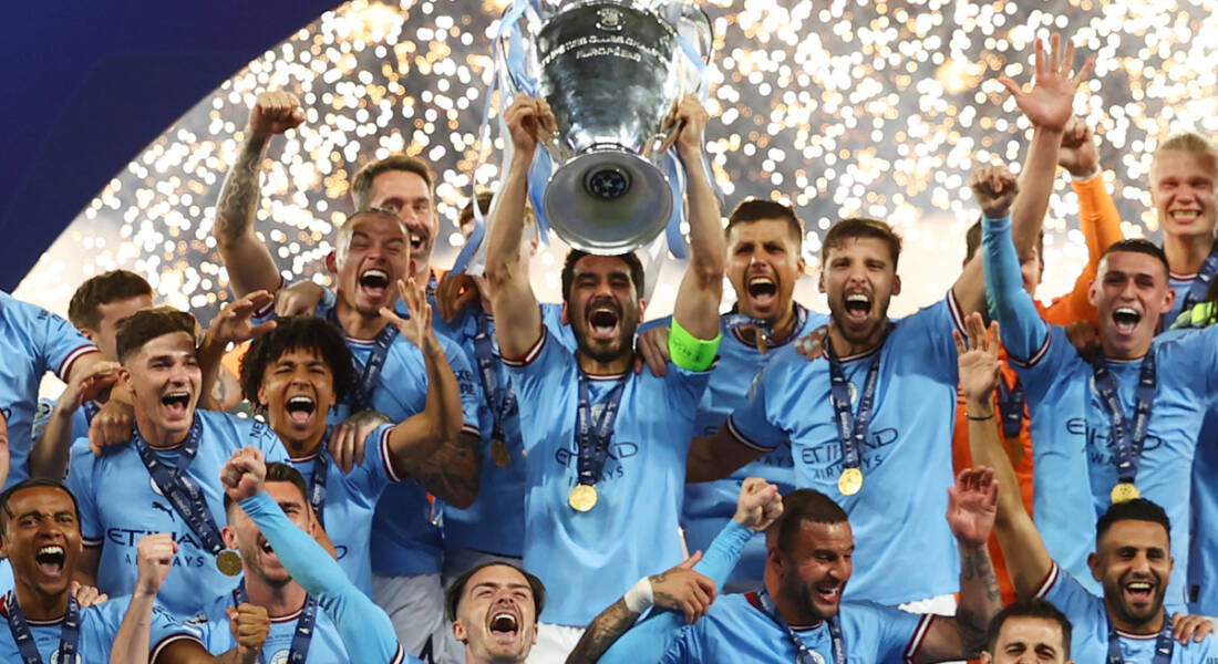 Manchester City vence a Inter de Milão e conquista a Liga dos
