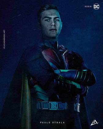 Jogadores e super-heróis: Paulo Dybala seria o Robin.