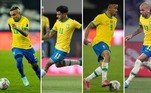 jogadores em baixa na seleção