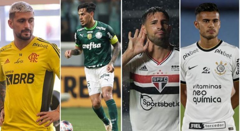 Arrascaeta, Gomez, Calleri e Fausto: gringos que se destacam no futebol brasileiro
