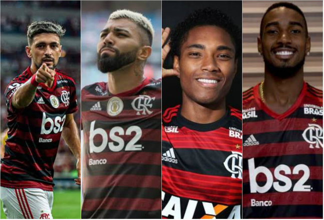 O anúncio oficial ainda não foi feito pelo Flamengo, mas o próprio Gabigol já confirmou. Ele fica no Flamengo em 2020! Depois de um empréstimo de um ano em que o atleta simplesmente brilhou, com 43 gols marcados e os títulos da Libertadores e do Campeonato Brasileiro, ele foi contratado em definitivo pelo Flamengo, que pagará a expressiva marca de R$ 83,5 milhões para tirá-lo da Inter de Milão, o transformando no jogador mais caro adquirido por um clube brasileiro. Você sabe quem era o antigo líder? Recorde os mais caros da história: