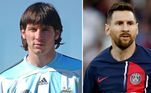 Lionel Messi chegou à seleção da Argentina em 2005 como um grande destaque por suas habilidades em campo, como a velocidade. Atualmente, além de impressionar com os dribles, o gênio da bola impressiona com a beleza