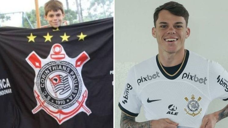 Chrystian Barletta é o mais novo reforço do Corinthians! Depois de fazer uma campanha de destaque no Campeonato Paulista de 2023, o jogador foi chamado para assinar com um dos maiores times do Brasil. Logo depois que o acordo foi firmado, viralizou nas redes sociais uma foto de Barletta criança, segurando uma bandeira do Timão, time do coração do jogador.Confira outros jogadores que realizaram o sonho de defender o clube do coração: